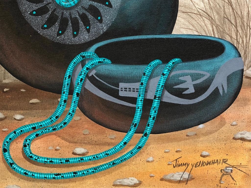 Jimmy Yellowhair | still life scene | MutualArt