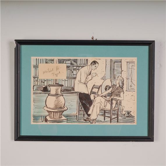 Wayne Hall | Original Illus. for The Hidden Town, Signed (1944) | MutualArt