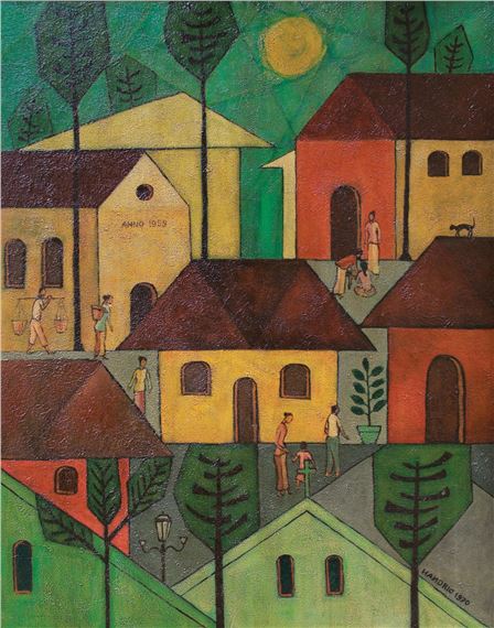 Handrio | Geometry of a Cityscape (Geometri Cityscape (1970) | MutualArt