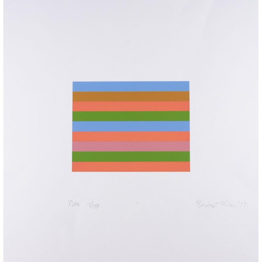 Bridget Riley | Vista (2017) | MutualArt