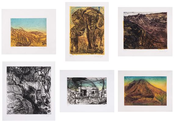 Group of six prints - Luke Piper