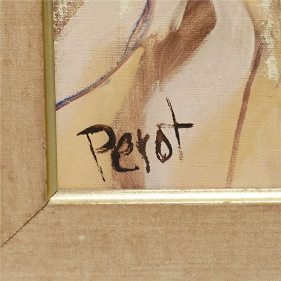 Luc Perot | Oil On Canvas Portrait Painting (20th Century) | MutualArt
