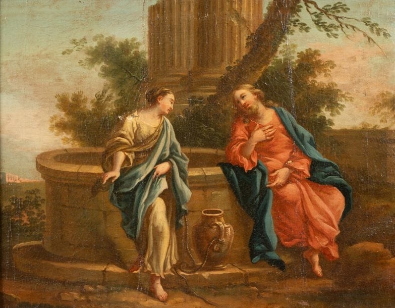 Unknown | Christ and the Samaritan woman | MutualArt