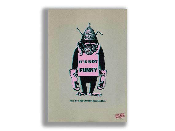 ノットバンクシー　アート　IT'S NOT FUNNY 30669_0.jpg