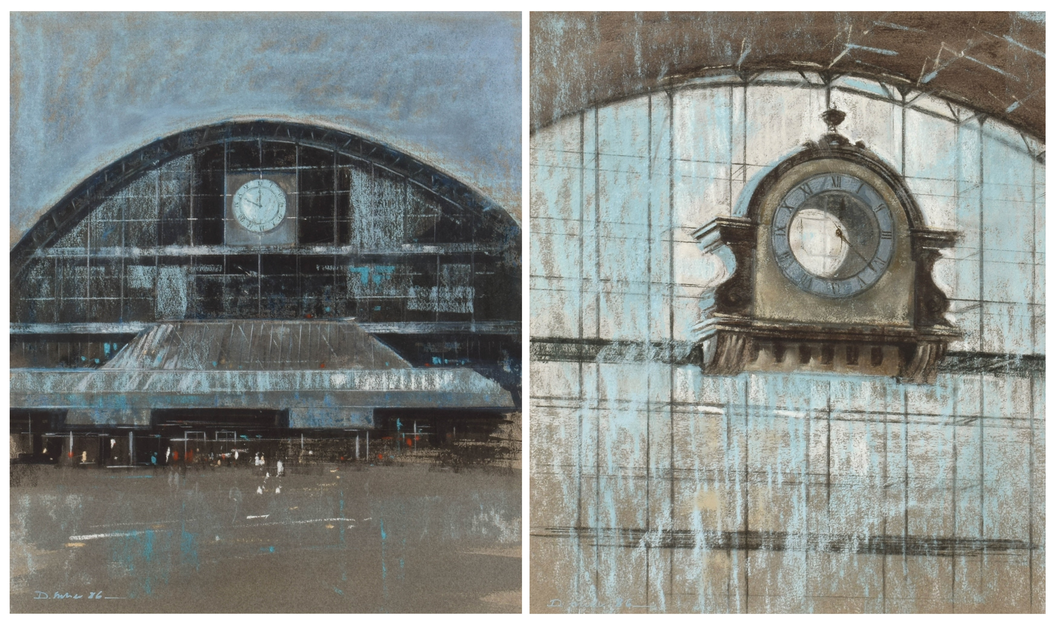 Fricker D. | Central Station, Manchester: Main Facade, Central Station ...