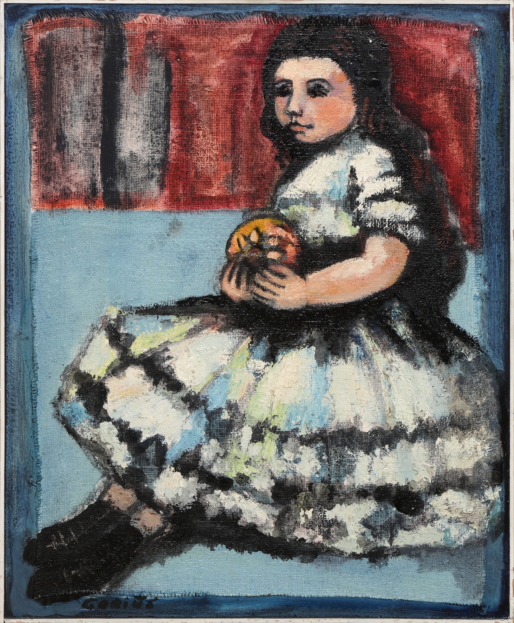 Wolfgang Gorius | Sitzendes Mädchen | MutualArt
