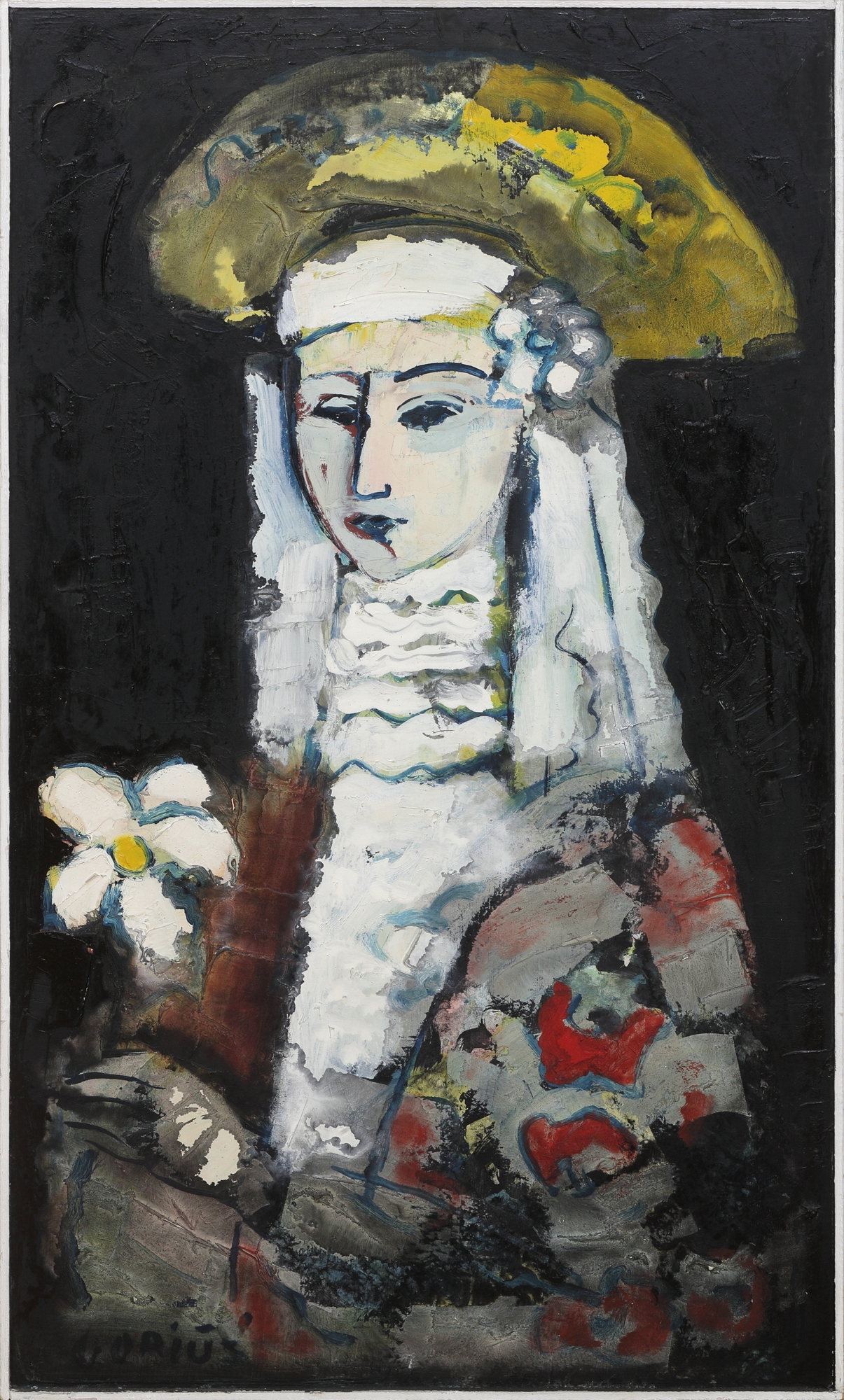 Wolfgang Gorius | Frau mit gelbem Hut | MutualArt
