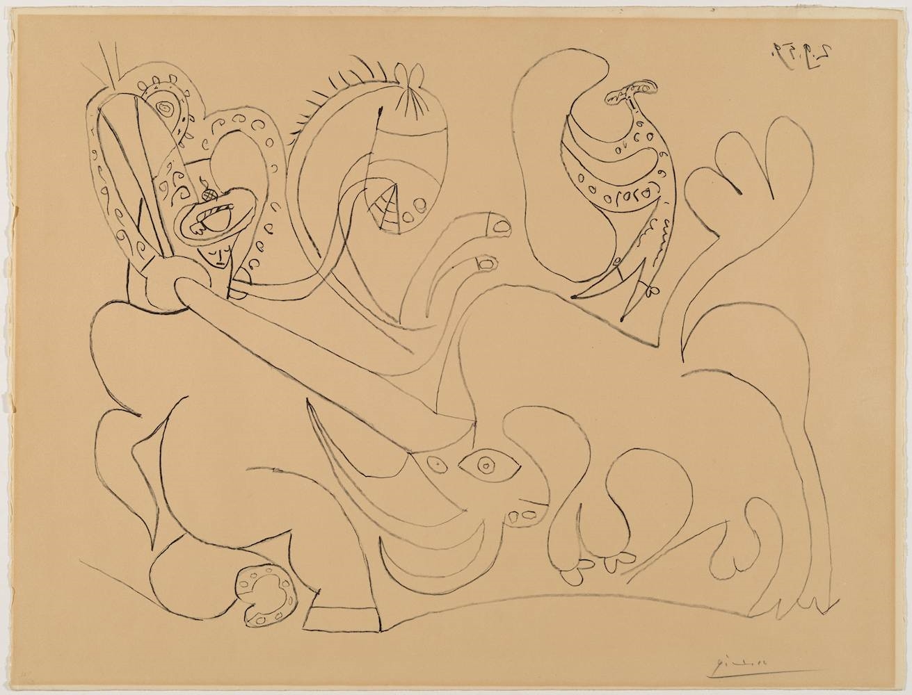 Pablo Picasso | La Pique I (1959) | MutualArt