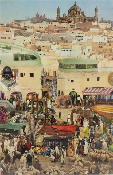 Frederic Leduc | Casbah Collage | MutualArt