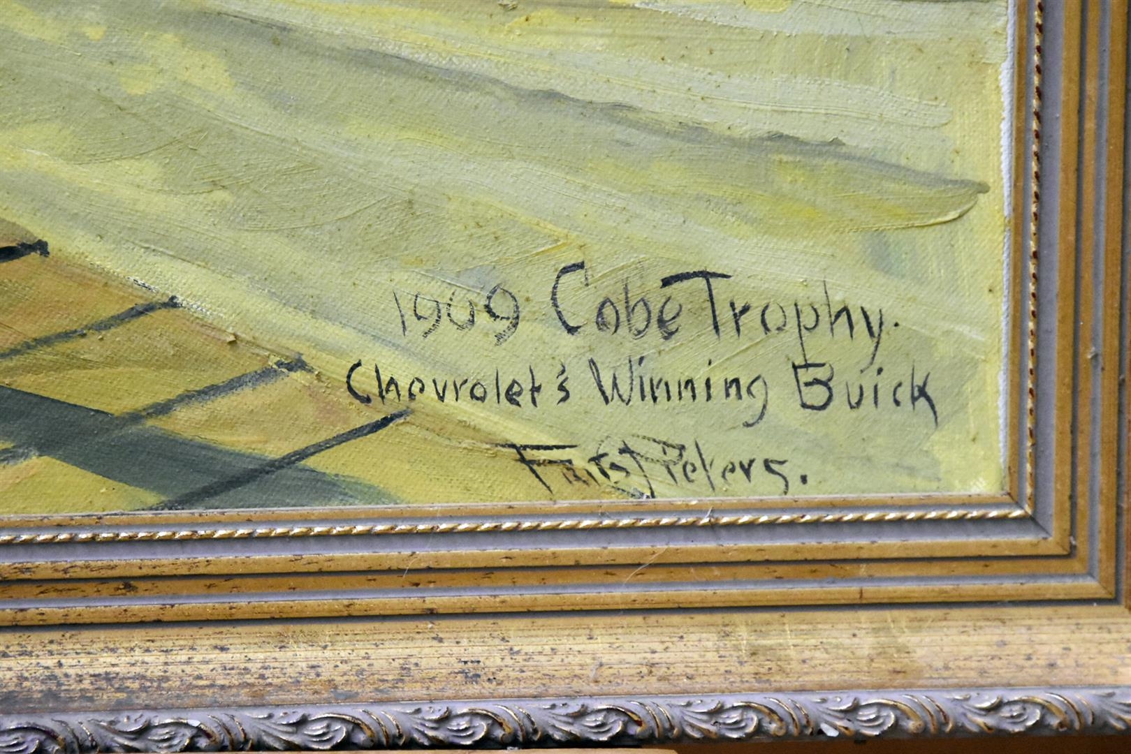 Frits Rekers | Cobe Trophy met the winning Buick | MutualArt