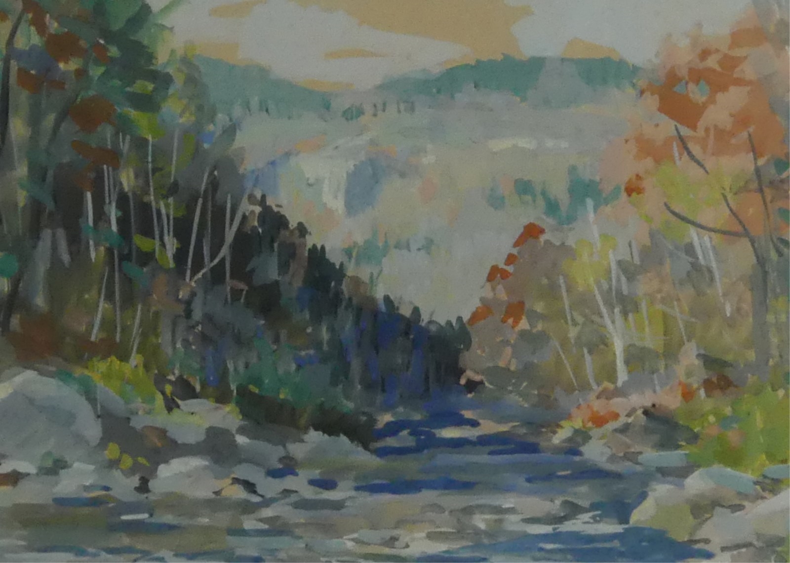George William Dinckel | Riverscape | MutualArt