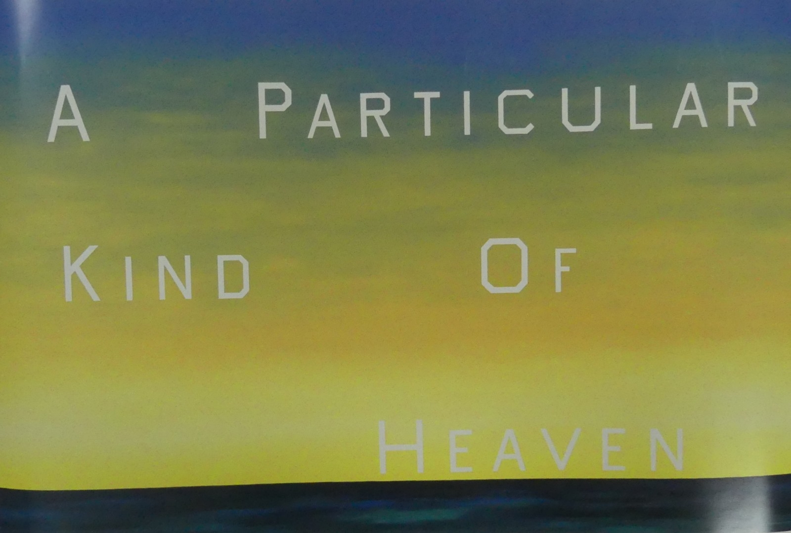 Ed Ruscha | A Particular Kind of Heaven | MutualArt