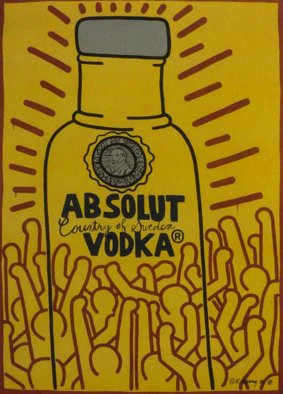 Keith Haring | Absolut Vodka | MutualArt