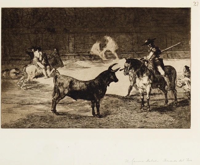 Francisco José de Goya y Lucientes | La Tauromaquia (1816) | MutualArt
