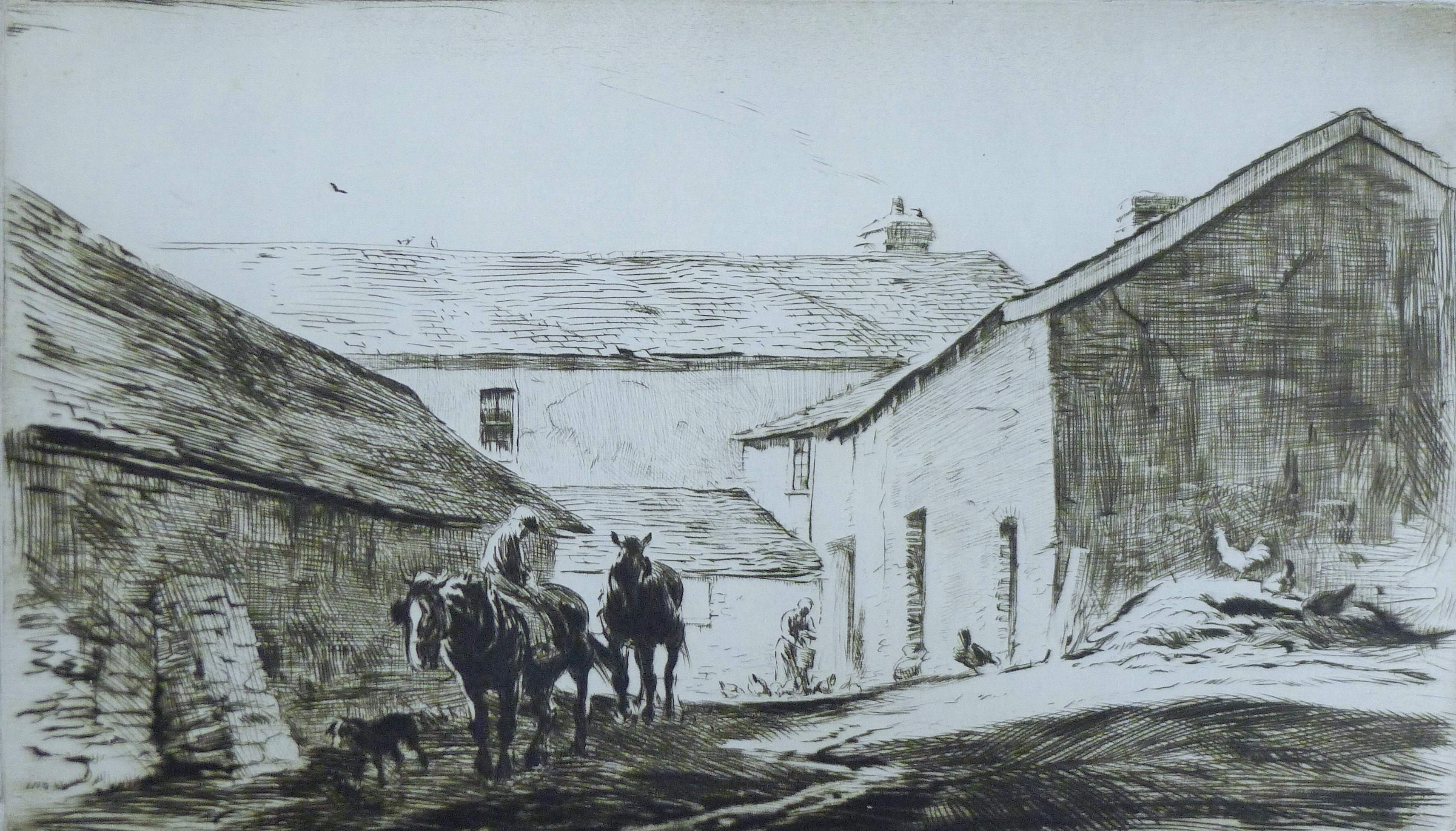 George Soper | A Devon Farm (Circa 1926) | MutualArt