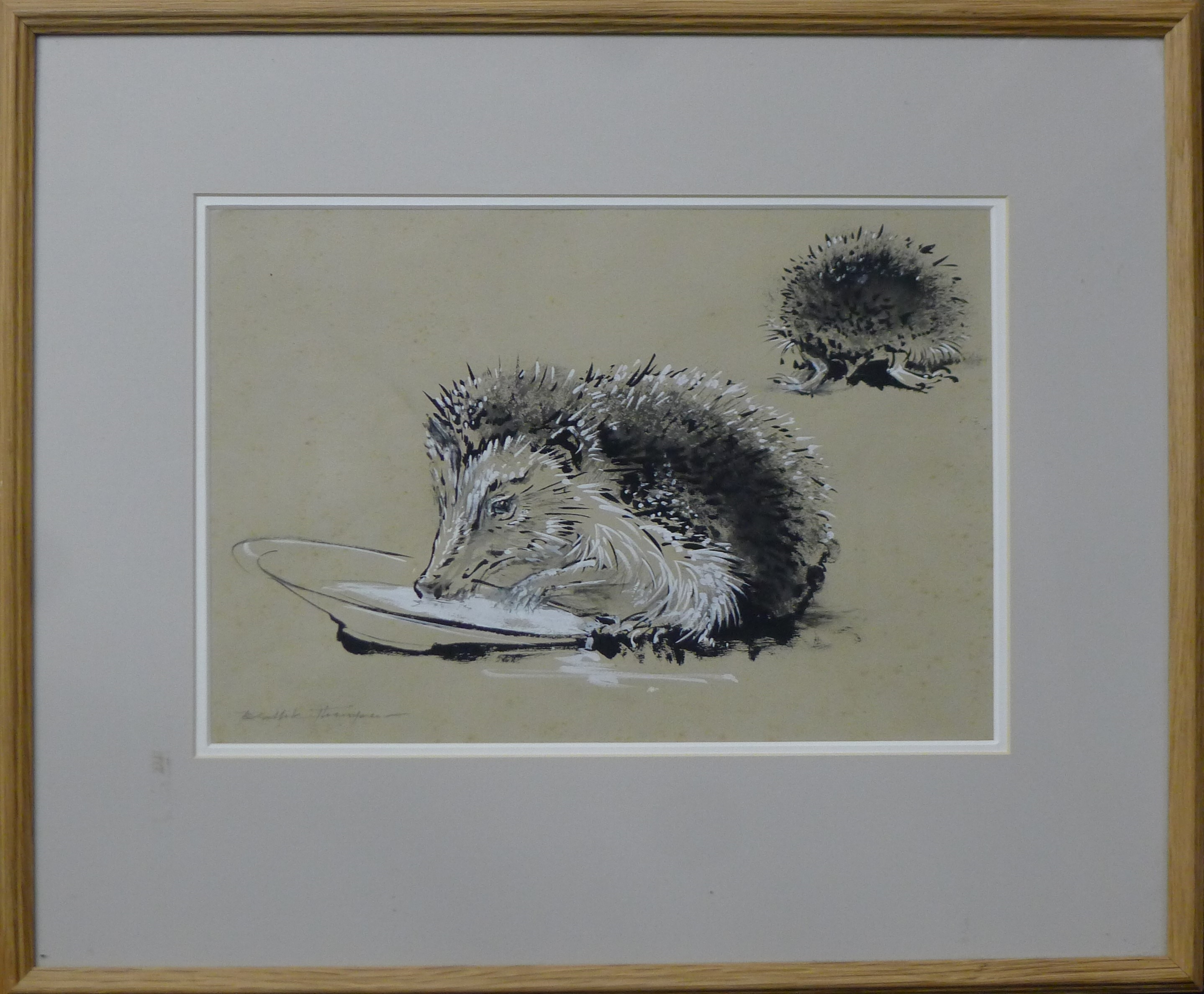 Ralph Thompson | Hedgehog | MutualArt
