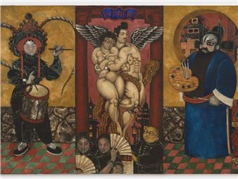 A 12-Foot-Wide Martin Wong Painting, Unseen for Nearly Four Decades, Will Be Unveiled at Art Basel Miami Beach