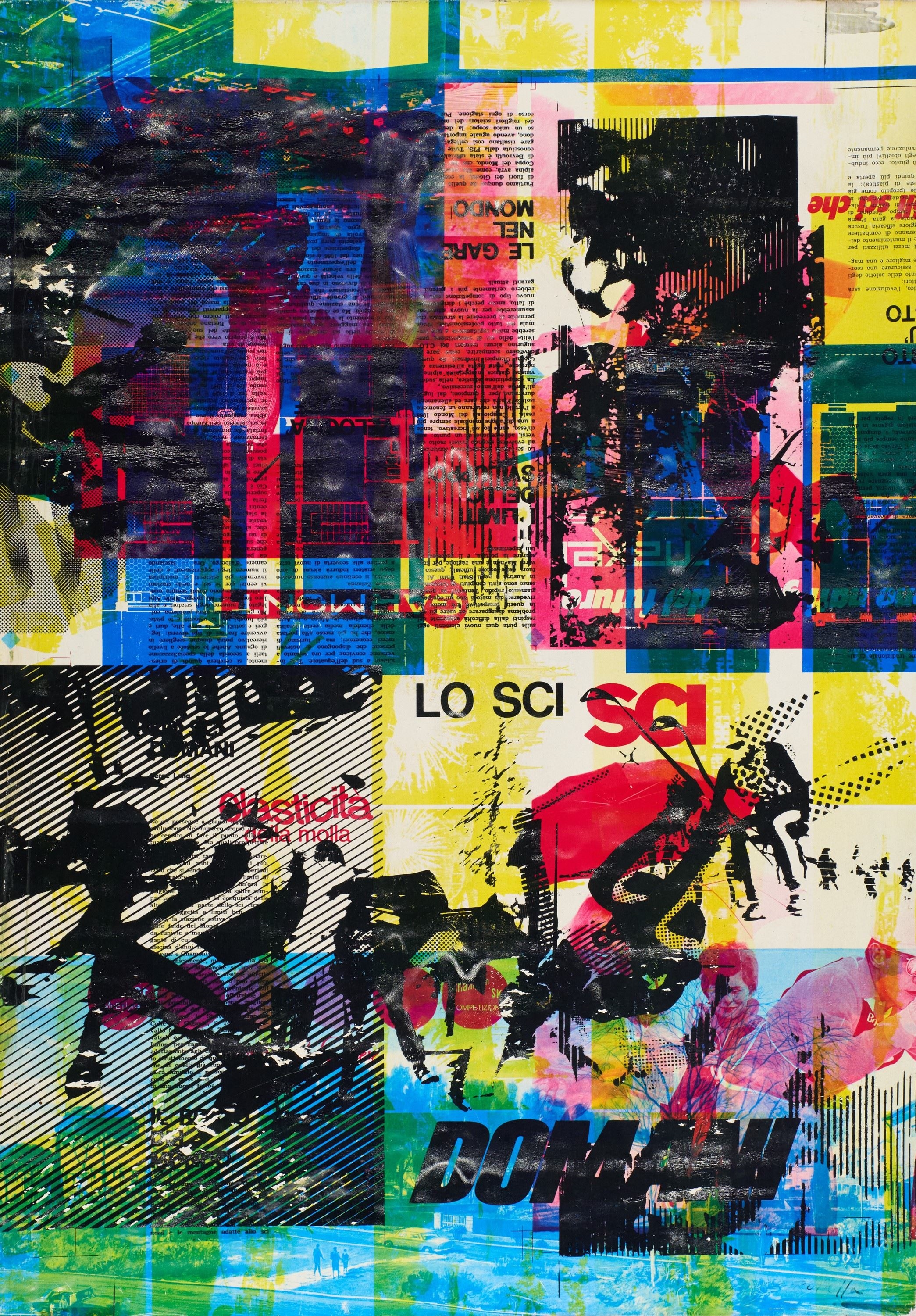 Mimmo Rotella | Untitled (1965) | MutualArt