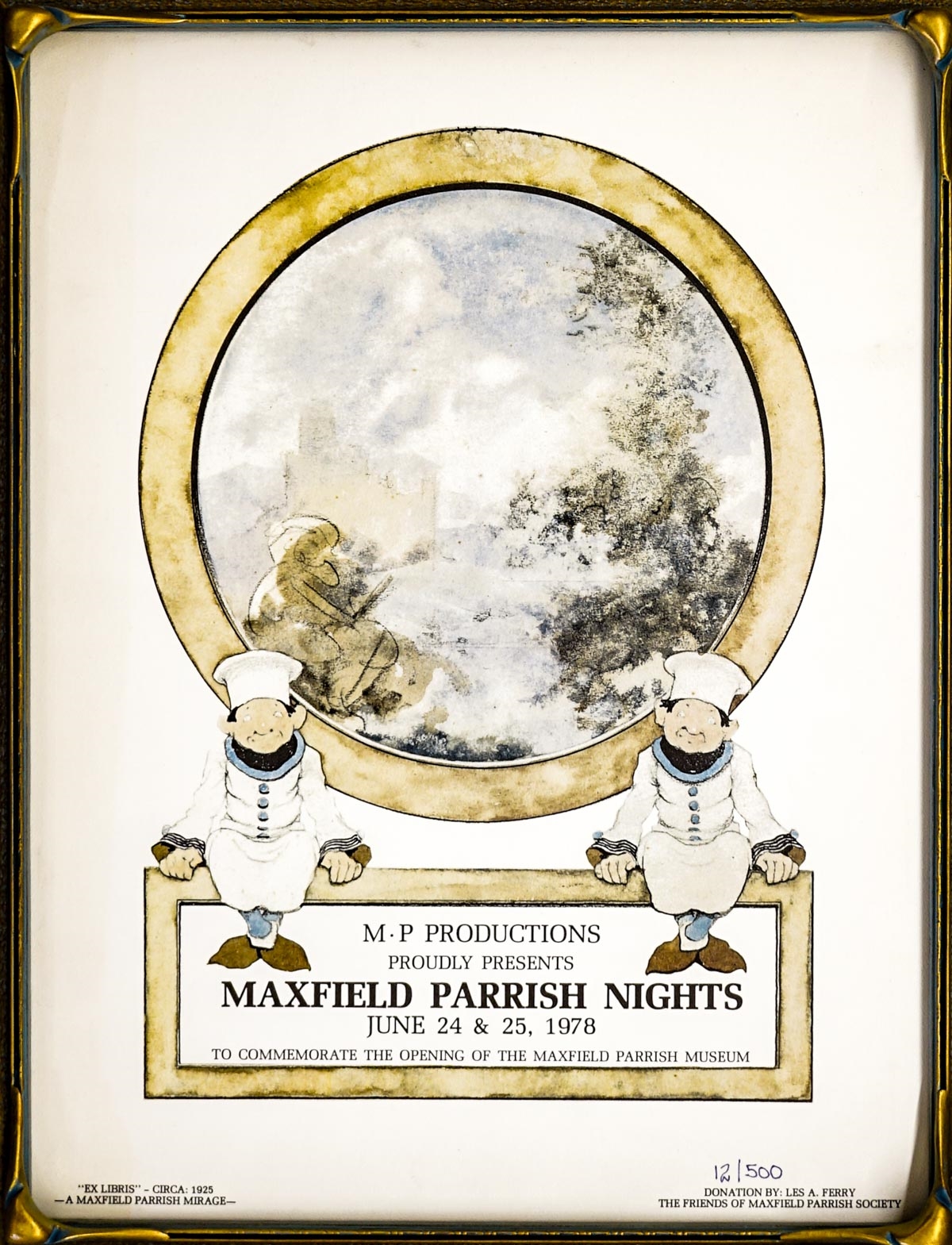 Maxfield Parrish | Maxfield Parrish Nights 1978 Print 12/500 SCARCE ...