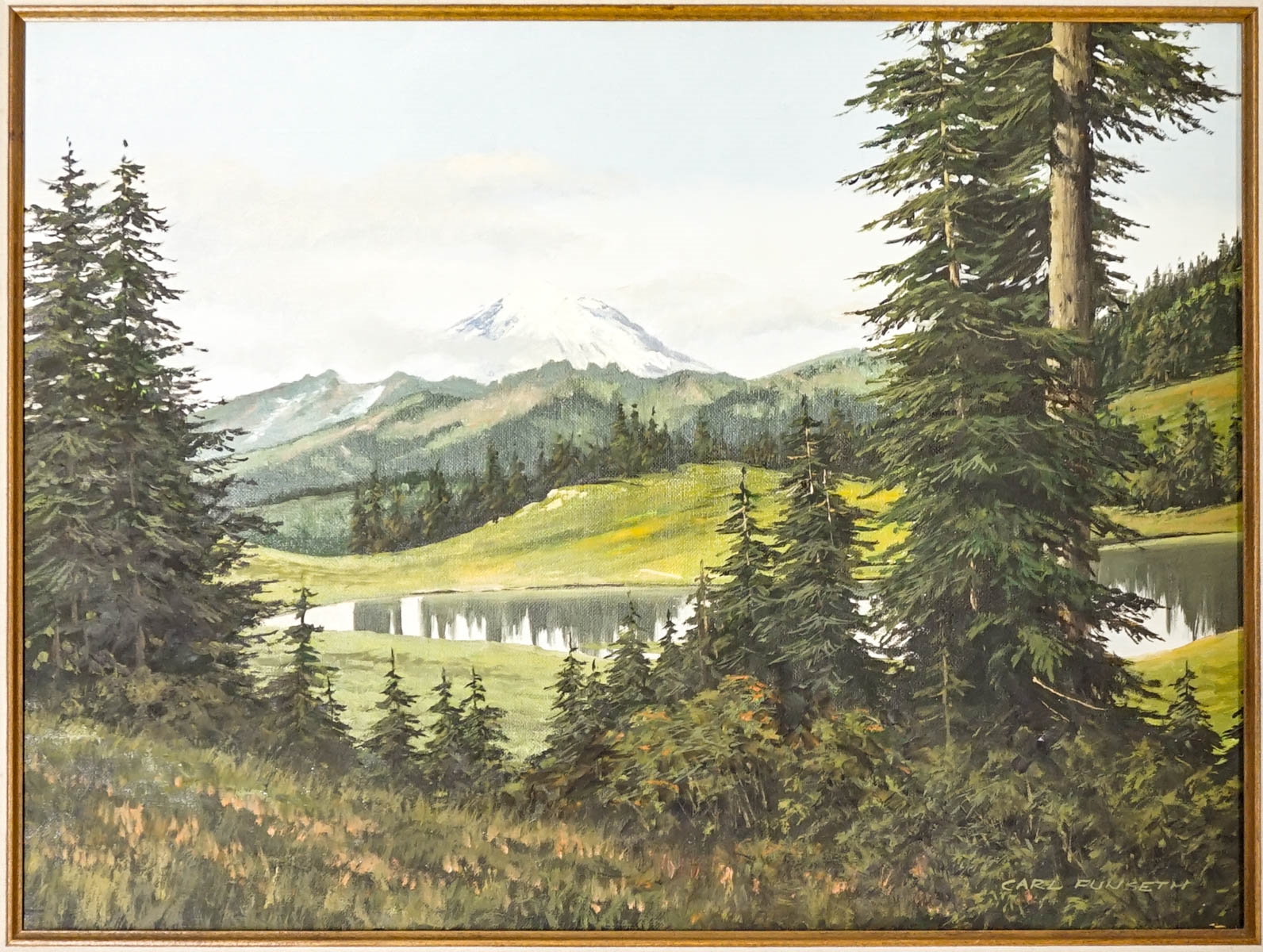 Carl Funseth | Mt. Rainier | MutualArt