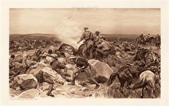 Dadd Frank | Colonel Plumer's Attempt to relieve Mafeking from the ...