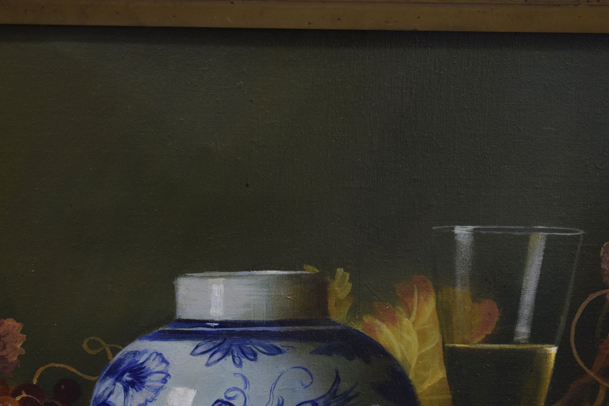 Raymond Campbell | Still life with vase, wine and fruit | MutualArt