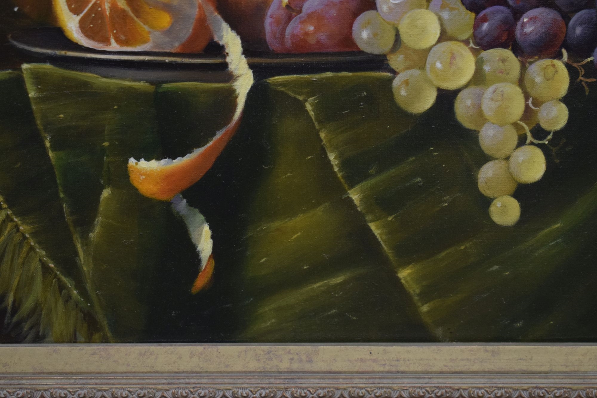 Raymond Campbell | Still life with vase, wine and fruit | MutualArt