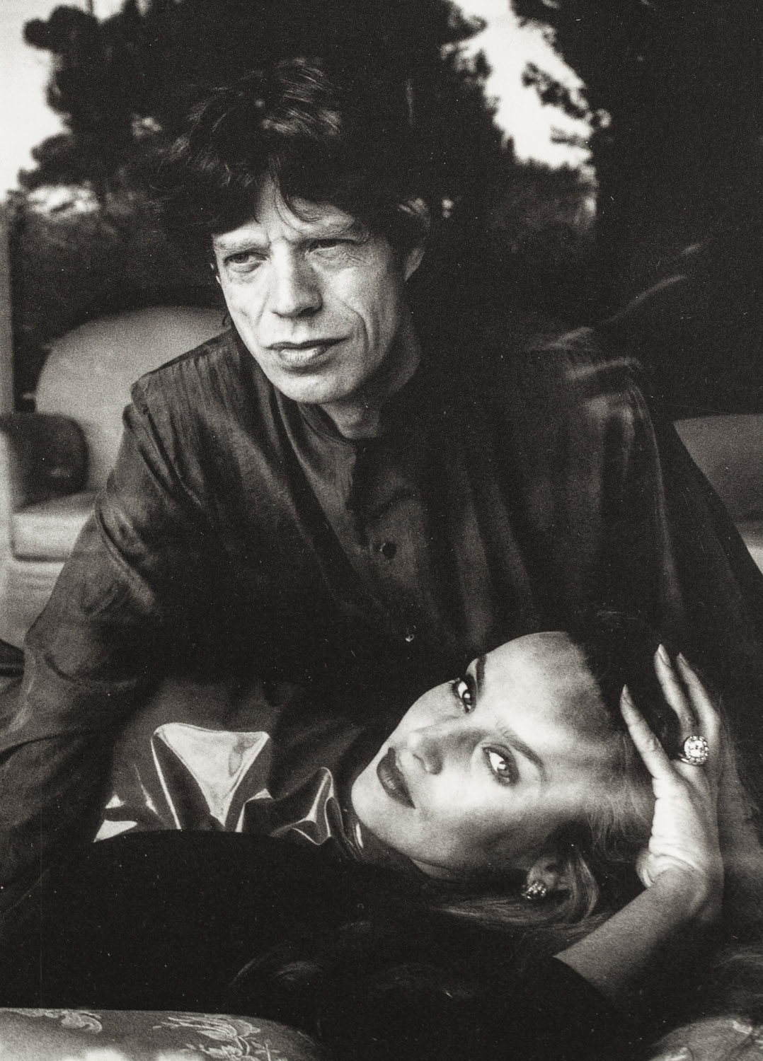 Helmut Newton | Mick Jagger and Jerry Hall, 1987/1991 (1987 - 1991 ...