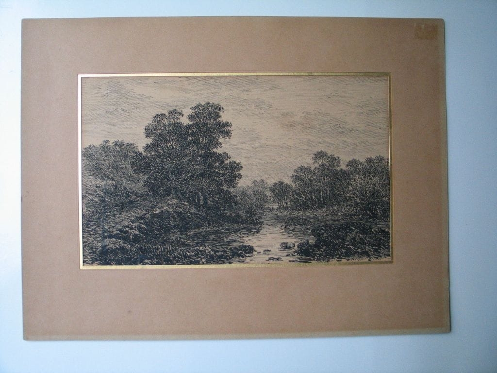Barbizon School, 19th Century | Pen drawing on buff-colored paper ...