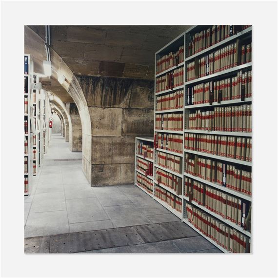 Candida Höfer | BNF Paris XVI BNF Paris XVI (1998) | MutualArt