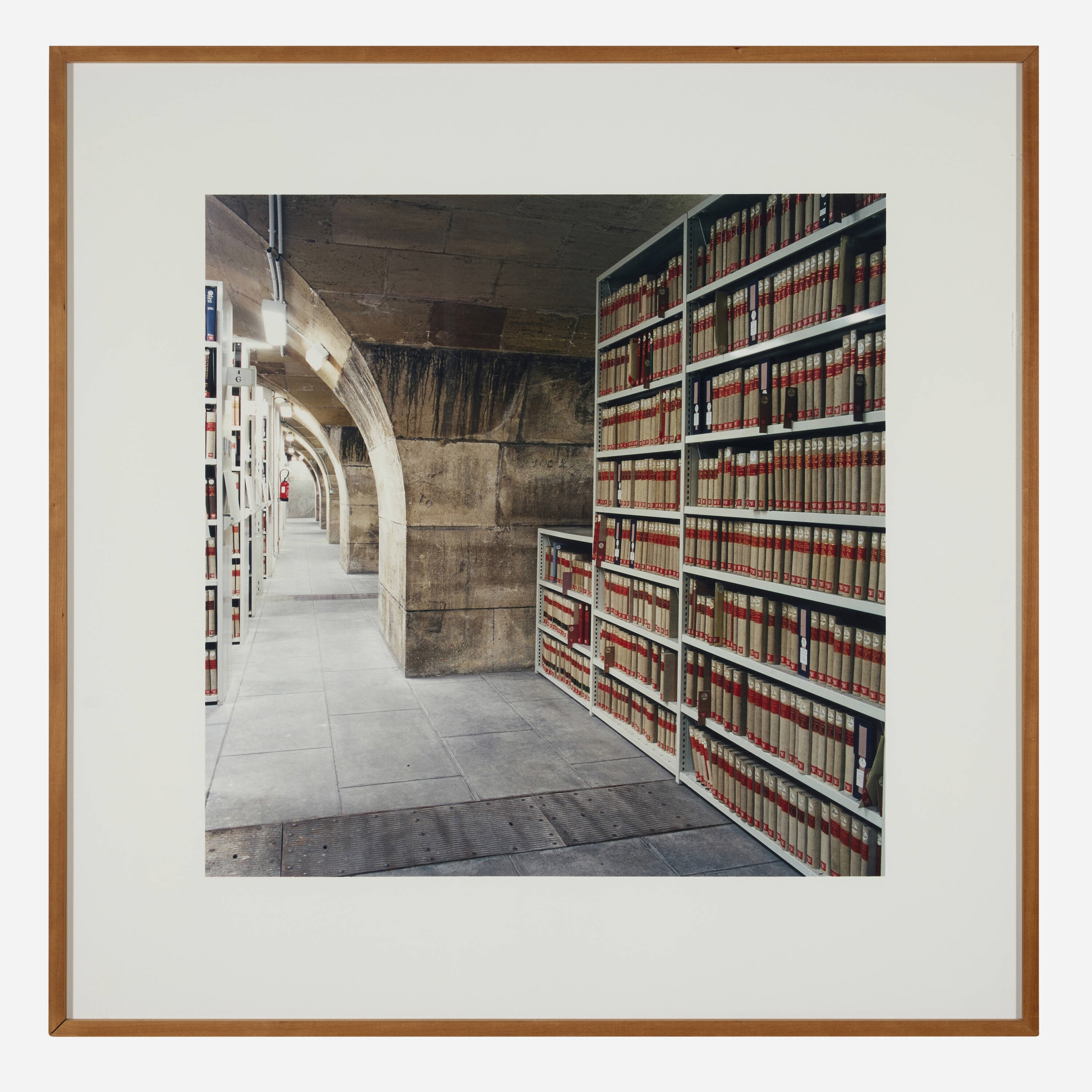 Candida Höfer | BNF Paris XVI BNF Paris XVI (1998) | MutualArt