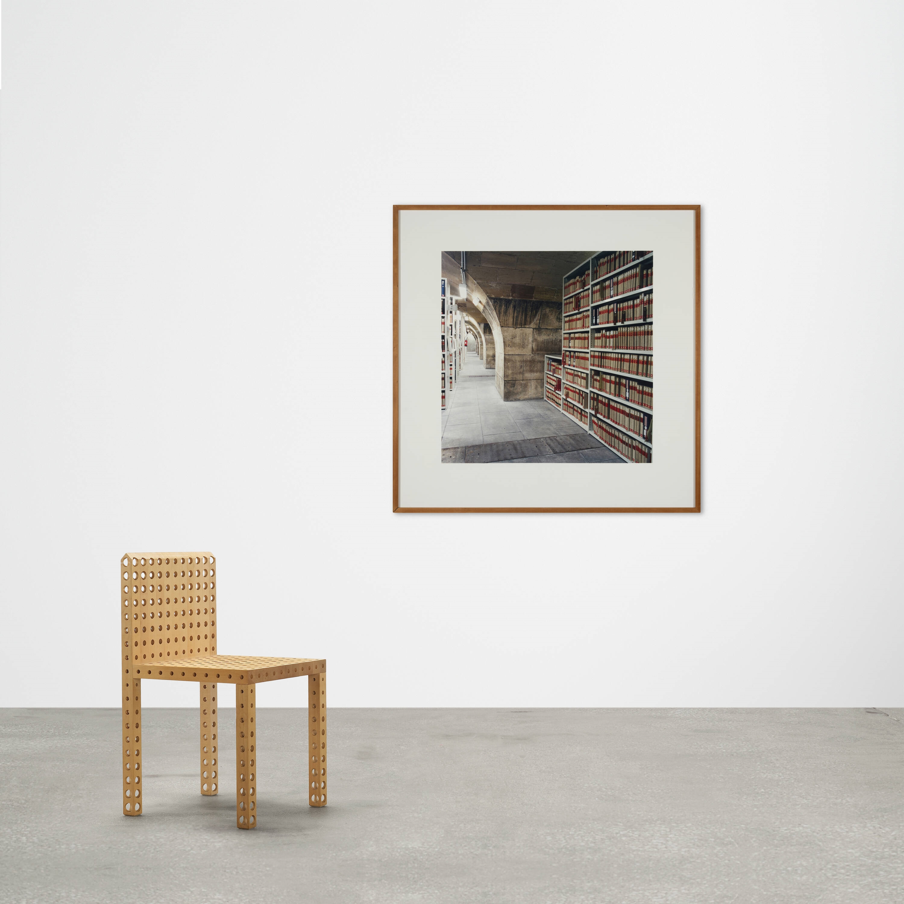 Candida Höfer | BNF Paris XVI BNF Paris XVI (1998) | MutualArt