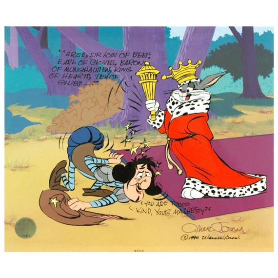 Chuck Jones | Sir Loin of Beef Limited Edition Animation Cel with Hand ...