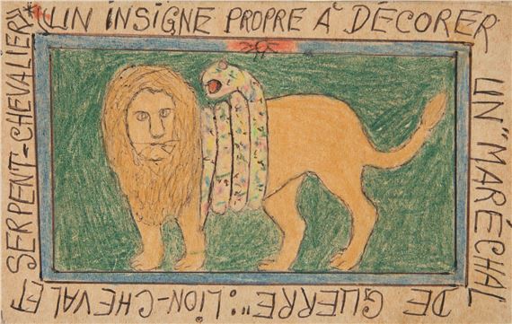 Frédéric Bruly Bouabré | Collection of 4 drawings 1993 - 1994 (1993 ...