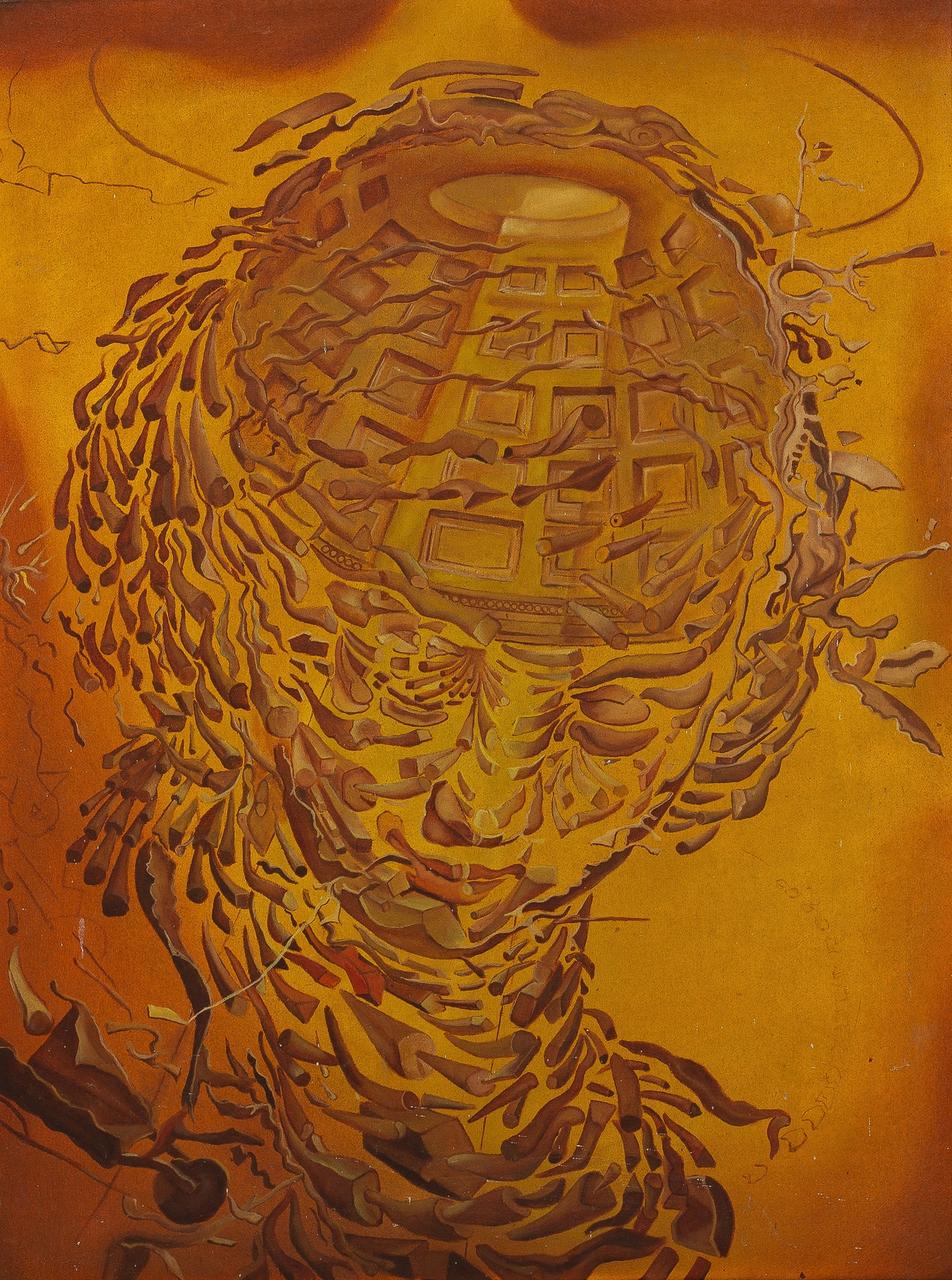 Salvador Dalí | Raphaelesque Head Exploding | MutualArt