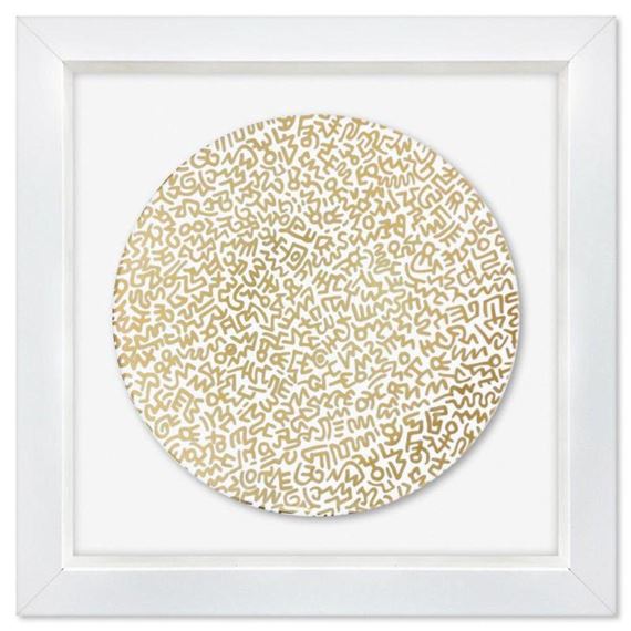 Keith Haring | Gold Pattern | MutualArt