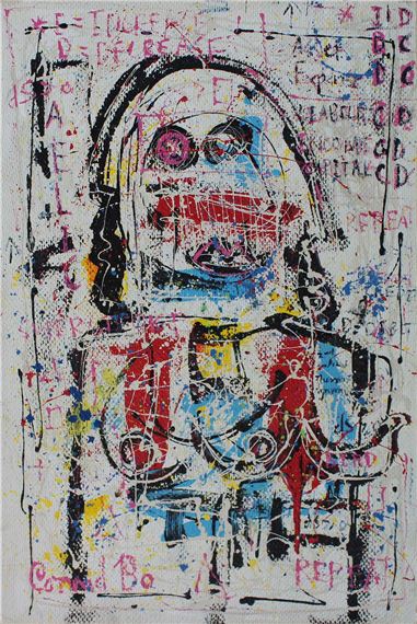 Conrad Bo | Woman with Bird (2015) | MutualArt