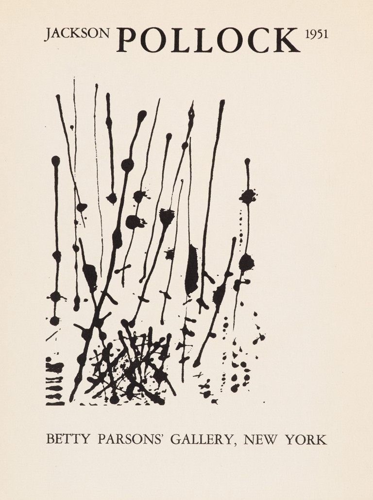 Jackson Pollock | Lithographien nach Gemälden J. Pollocks (1951 ...