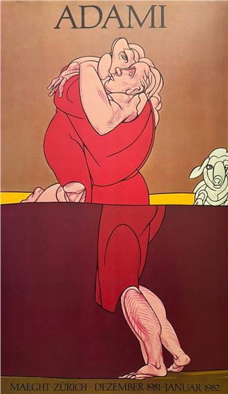 Valerio Adami | Le Voyage du Dessin - Galerie Maeght (1978