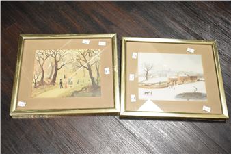 Going Through the Woods, Buying Ducks for Christmas, Untitled - Helen Layfield Bradley