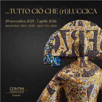 Installation view of Igor Mitoraj exhibition at Contini Art Gallery, Venezia.