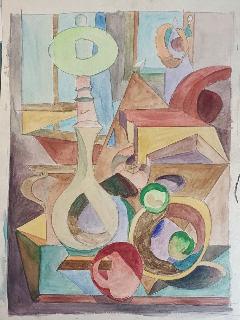 Guy Nicod | Cubist composition | MutualArt