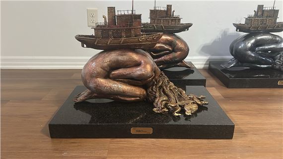 Alice Heath | Large Sculpture Signed HEATH Provocative Lady ...