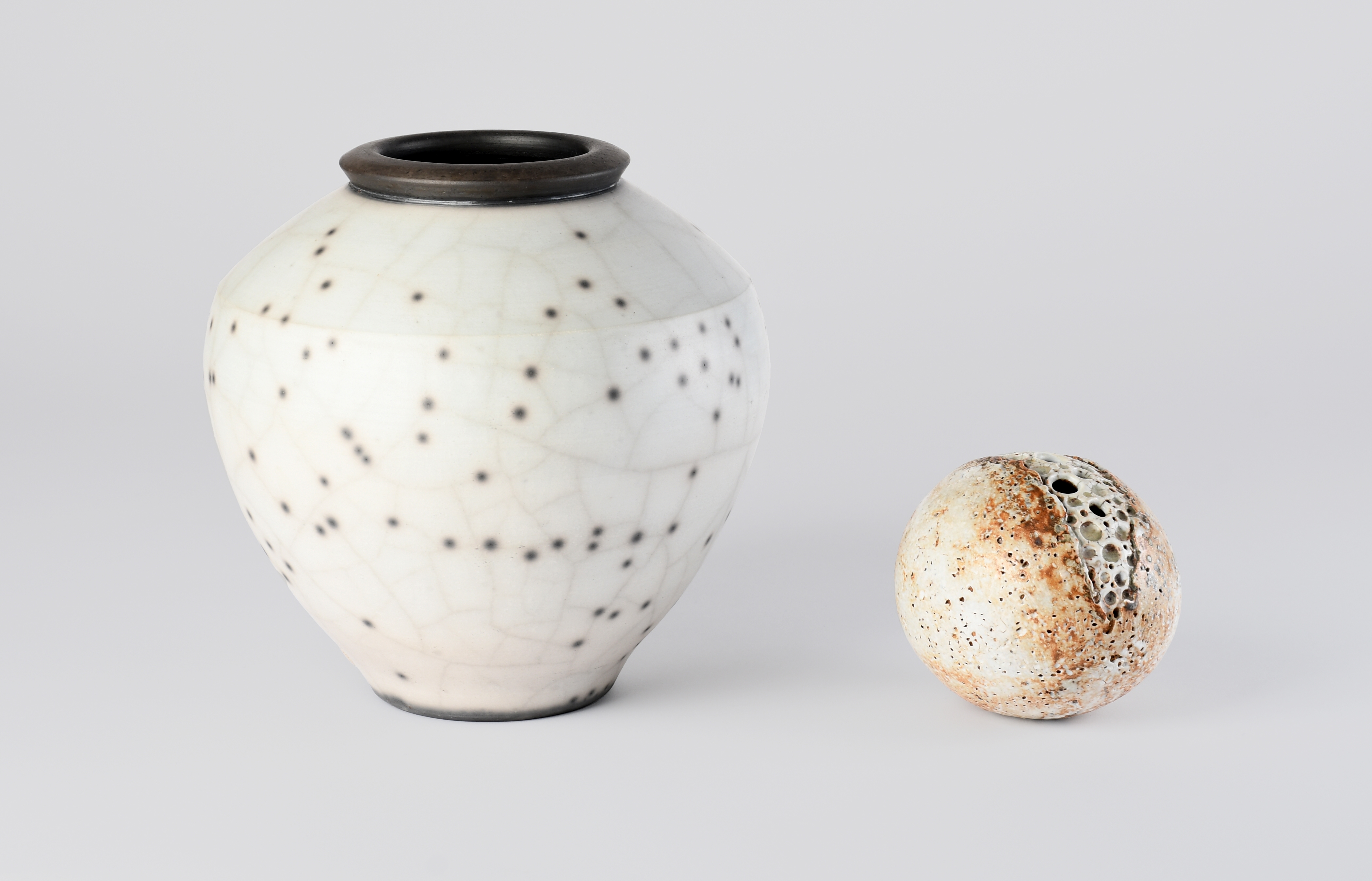 Tim Andrews | Raku vase | MutualArt