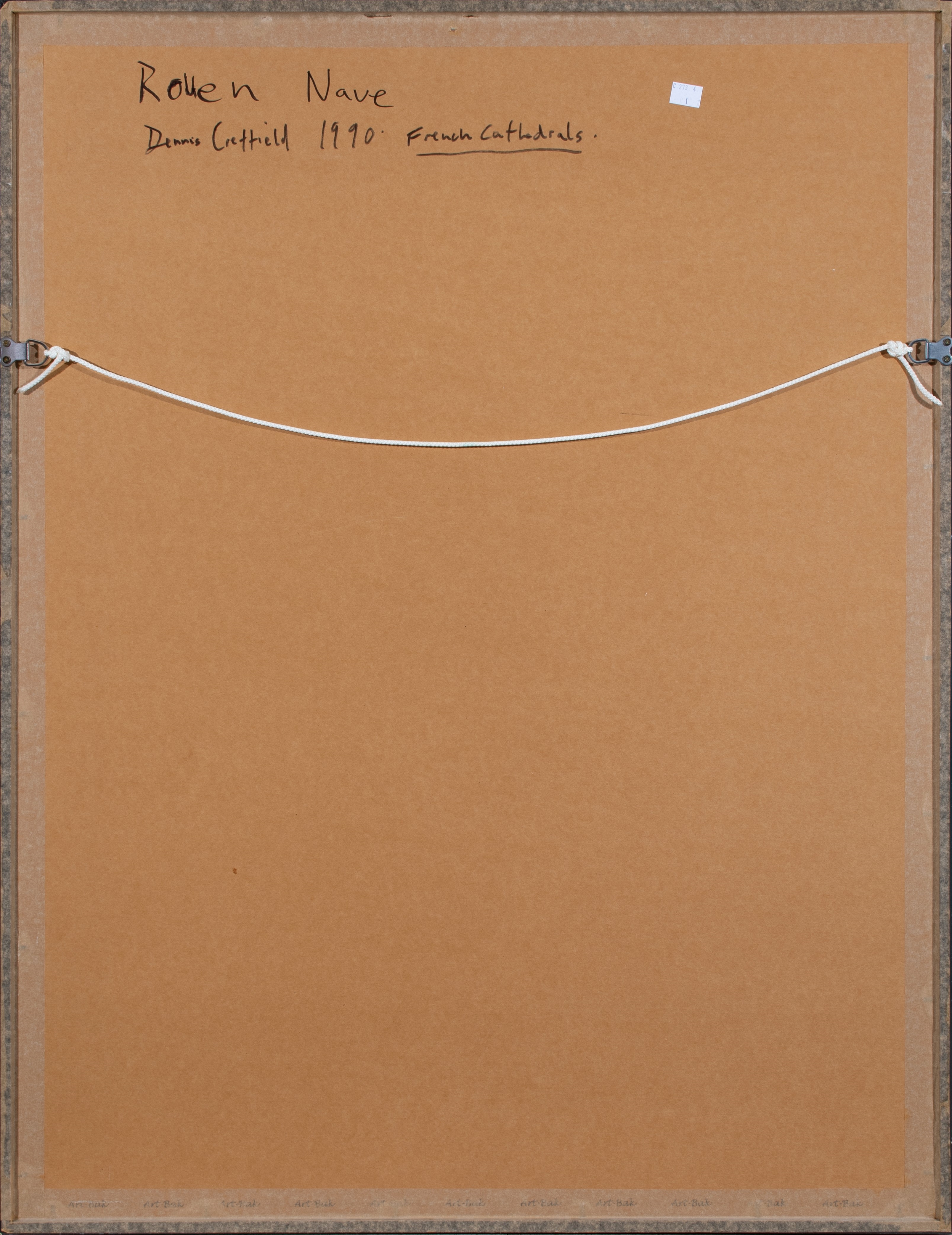 Dennis Creffield | Rouen Nave (1990) | MutualArt
