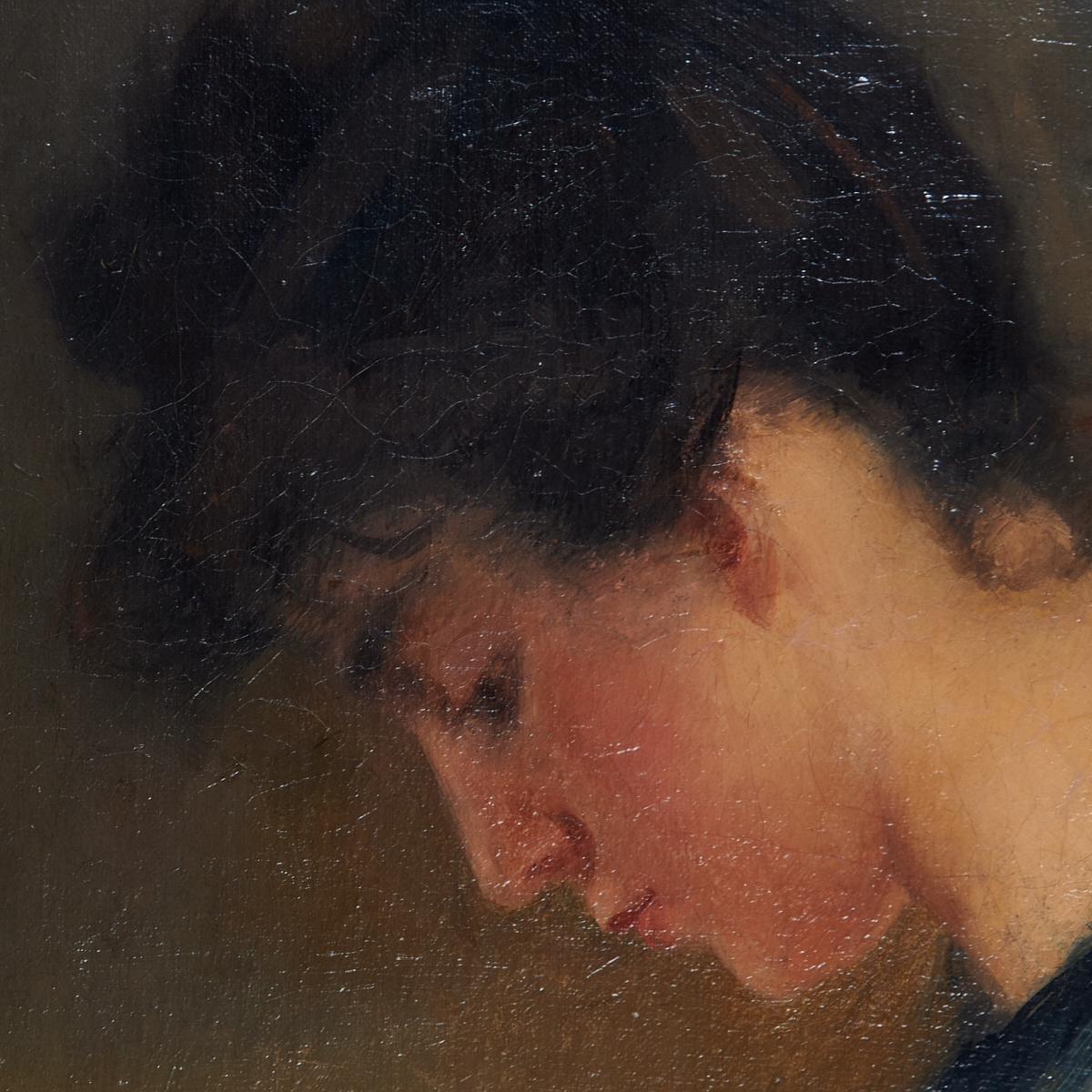 Jay Hambidge | Woman Sewing | MutualArt