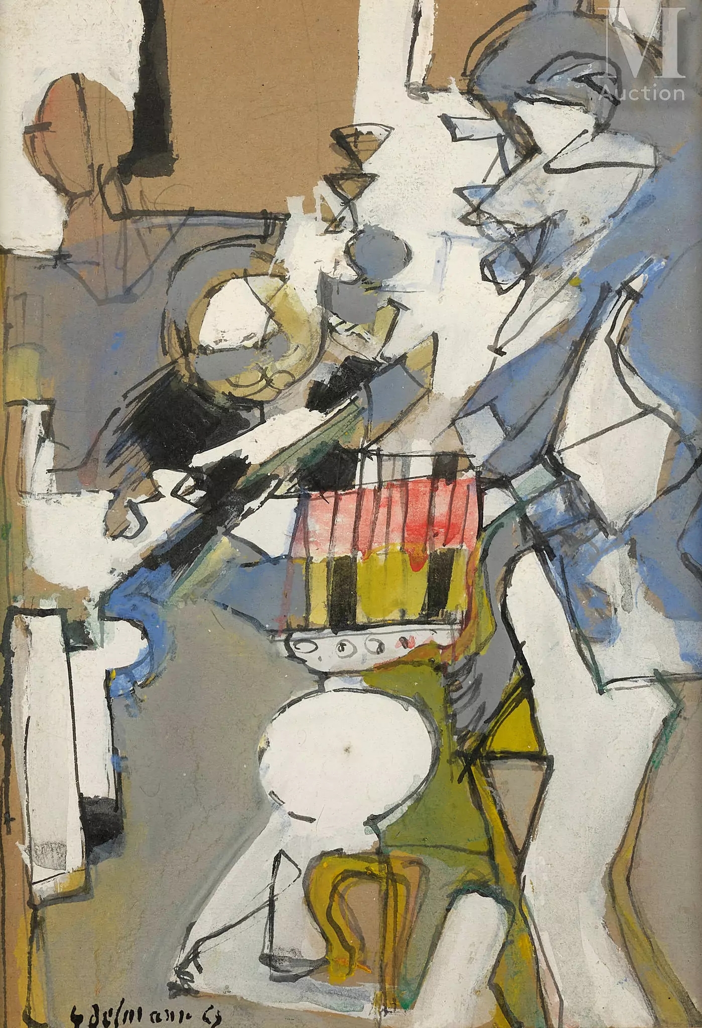 Jean Edelmann | Le gâteau d'anniversaire (1969) | MutualArt
