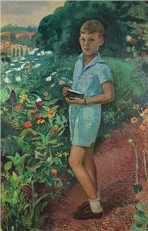 Portrait of Harald Probst as a child