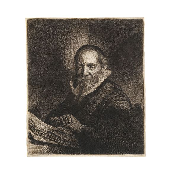 Rembrandt van Rijn | Jan Cornelis Sylvius (1633) | MutualArt