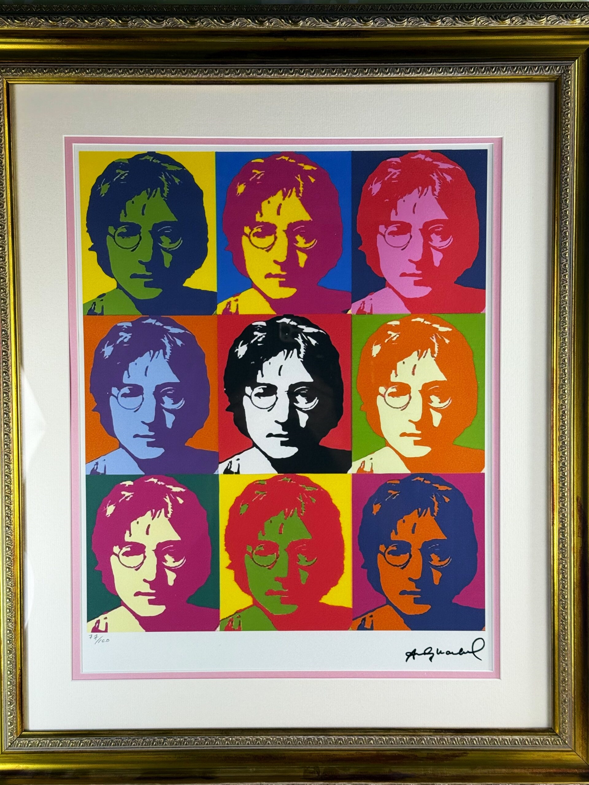 Andy Warhol | Face Lennon | MutualArt